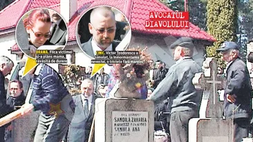 Cum a jucat Victor Teodorescu la groapa nevestei! Distrus la mormantul sotiei, desi el l-a platit pe ucigas