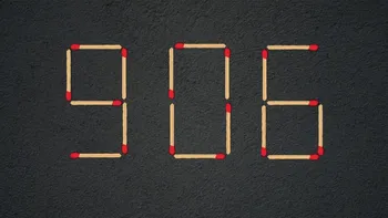 Test IQ exclusiv pentru genii | Mutați 2 chibrituri, pentru a transforma 906 în cel mai mare număr cu putință