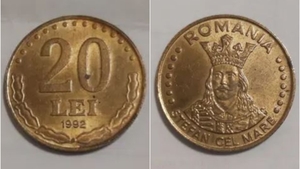 O mai ai acasă? Prețul ireal la care se vinde o monedă de 20 de lei din 1992