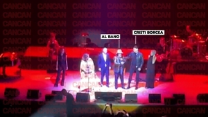 Cristi Borcea, pe scenă la concertul lui Al Bano de la Sala Palatului! Ce i-a transmis celebrul cântăreț italian