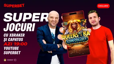 (P) Echipa e completă azi la SuperJocuri, Capatos și XBraker live pe YouTube Superbet de la 19:00