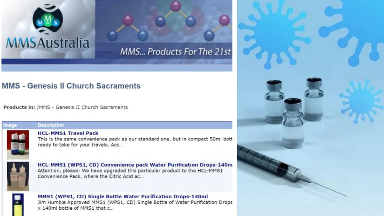 Caz halucinant în Australia! Reprezentanții unei biserici vând înălbitor pentru vindecarea coronavirusului. Scrisoarea trimisă lui Donald Trump