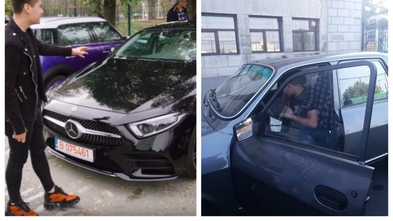 VIDEO / Stupoare! Selly a renunțat la limuzină și a venit cu Dacia la Bacalaureat! Dar să vezi cum era îmbrăcat