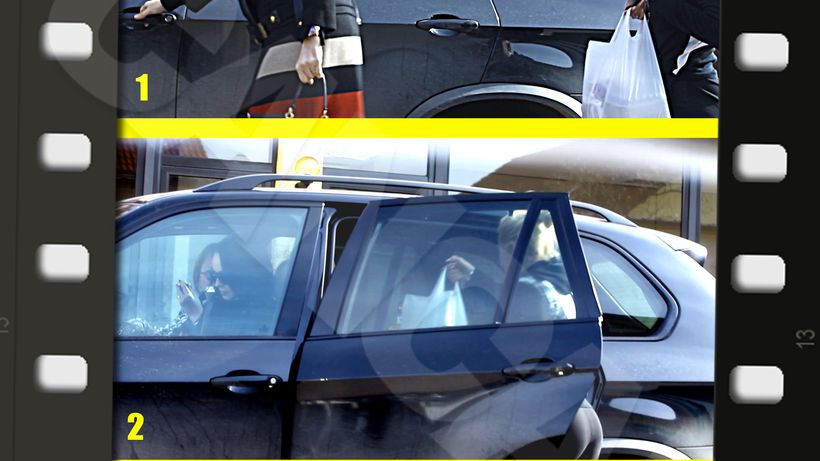 Andreea Marin nu-si cara singura pungile de cumparaturi! Are servitoare la piata!