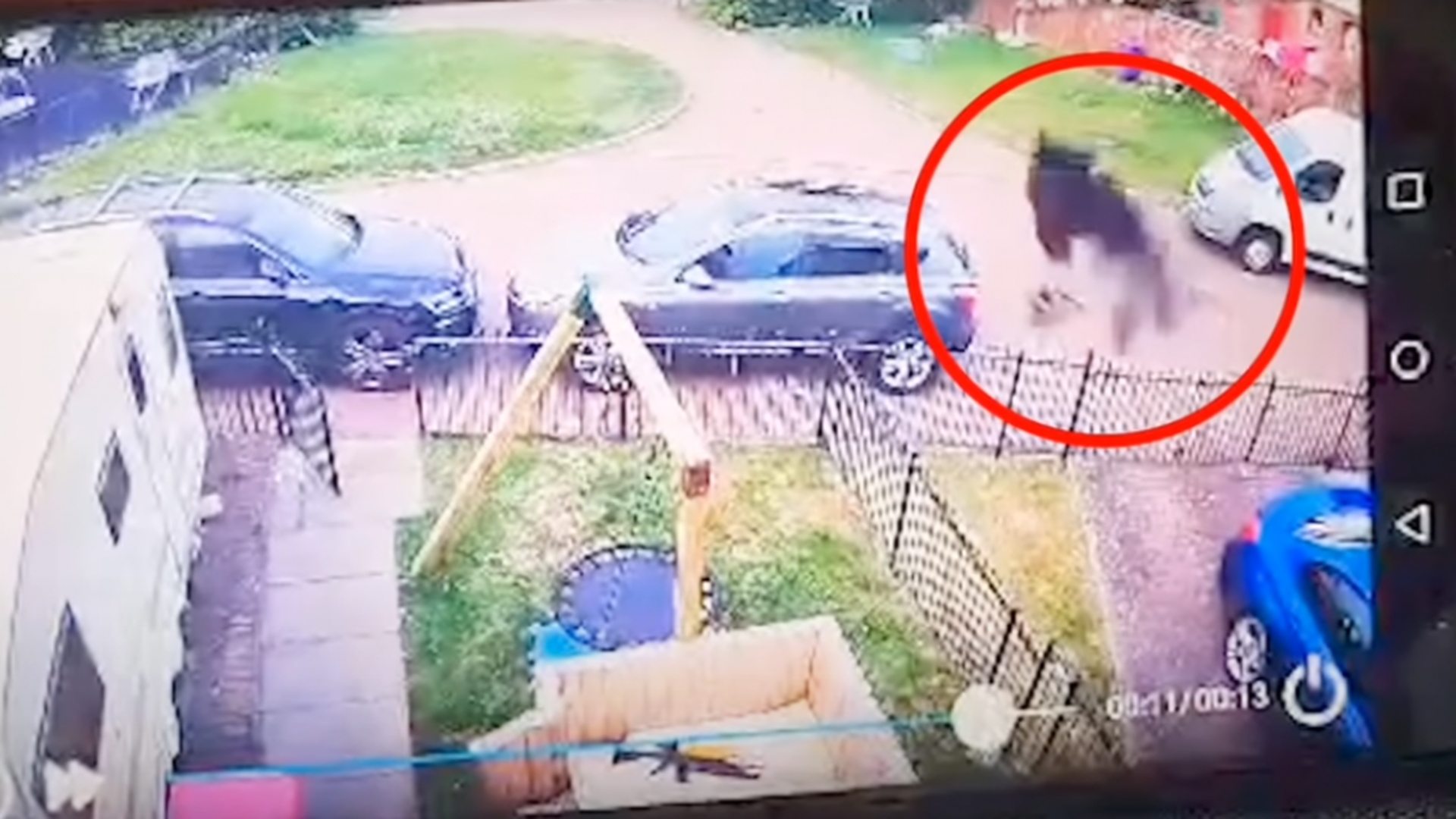 Nu i-a venit să creadă ce a văzut pe camerele de supraveghere! A chemat imediat preotul să îi sfințească locuința „A înspăimântat întreaga stradă”
