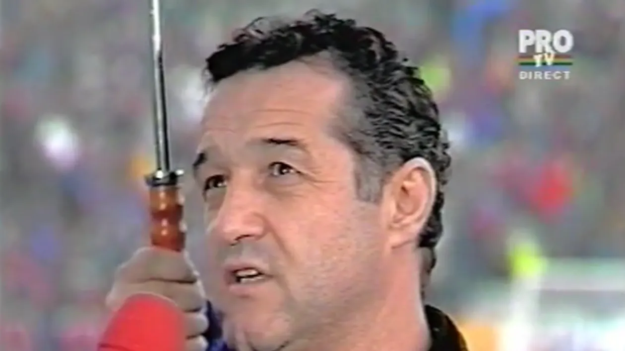 Filmare rară cu Gigi Becali. Cum se manifesta ”Latifundiarul din Pipera” în faţa camerelor de luat vederi, acum 17 ani