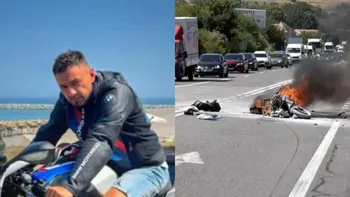 El este Adrian, motociclistul care a murit în accidentul cumplit din Cluj. Avea doar 36 de ani