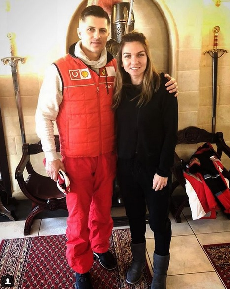 Theo Pașa și Simona Halep
