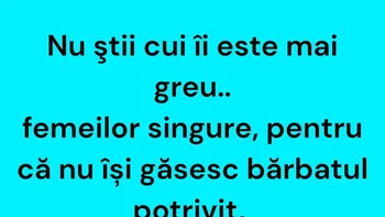 BANCUL ZILEI | Femei singure VS femei căsătorite