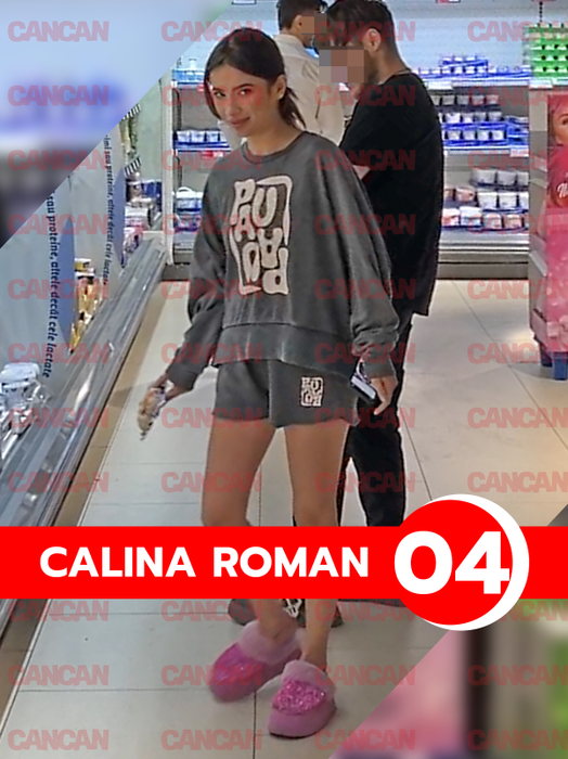4. Calina Roman nu mai face fițe și cumpără de la un magazin foarte accesibil
