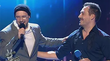 Inceput in forta la Vocea Romaniei! Tibi Scobiola, umar la umar cu Stefan Stan, castigatorul sezonului 1