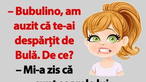 BANC | "Bubulino, am auzit că te-ai despărțit de Bulă. De ce?"