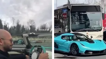 Bolidul de 5 milioane de euro al lui Andrew Tate, avariat! Reparația costă cât o vilă de lux