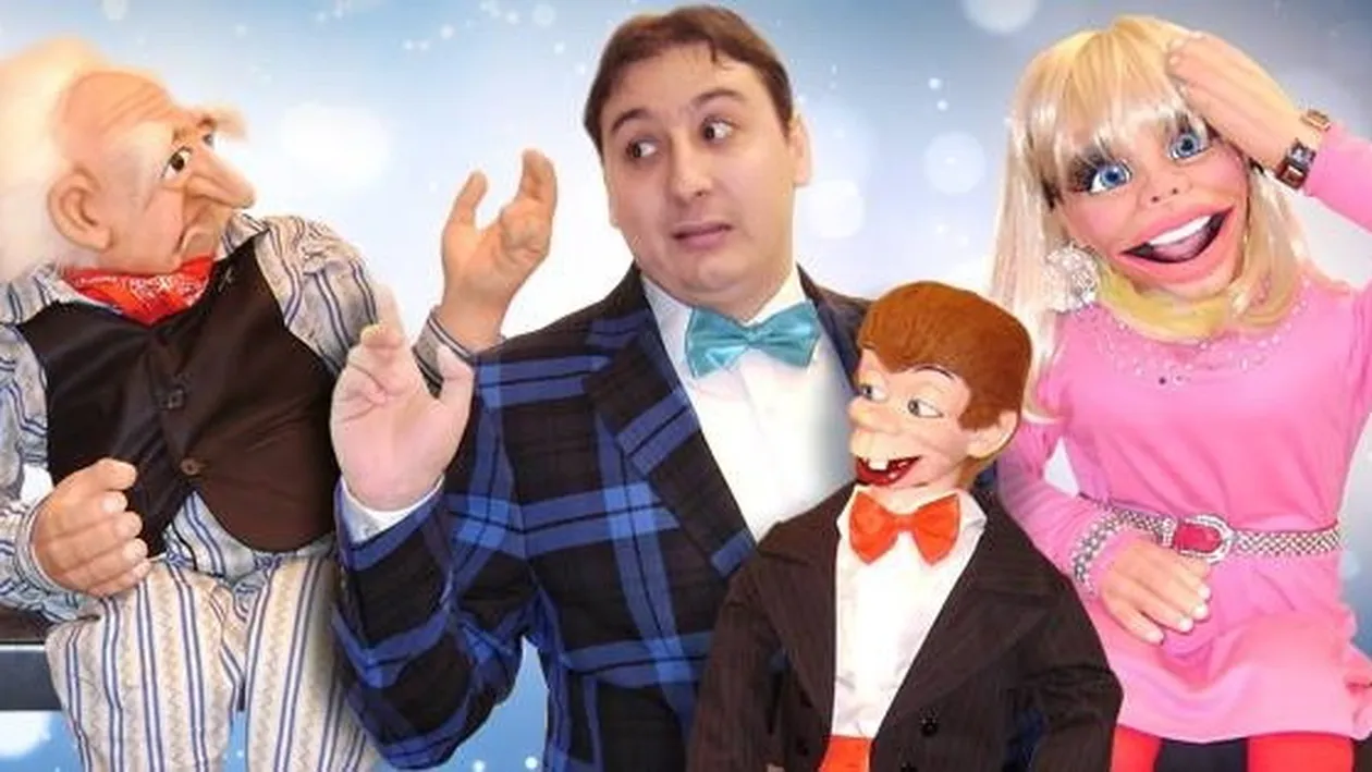 Ii mai tineti minte pe ventrilocul Eduard si pe Nea Alecu? Vezi ce pitipoanca sexy li s-a alaturat in spectacole!