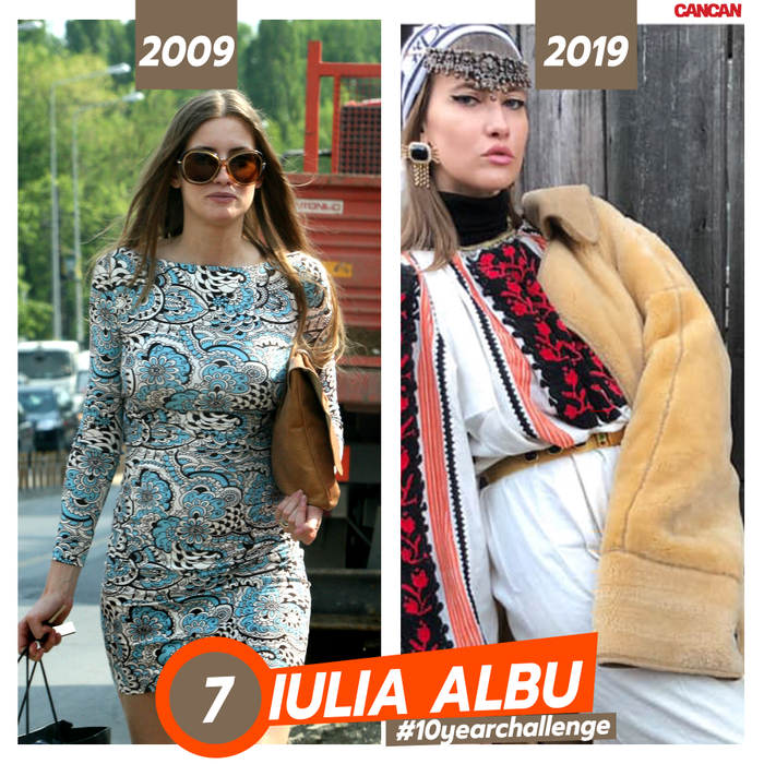 #10yearchallenge. Cum arătau Andra, Gina Pistol sau Antonia în urmă cu 10 ani. Top 30 transformări  ale vedetelor din România