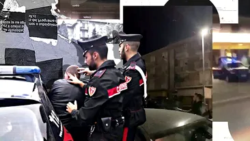 Mafioți din România, prinși în Italia când încercau să încaseze o taxă de protecție de 50.000 €. Cum și-au filmat propria arestare