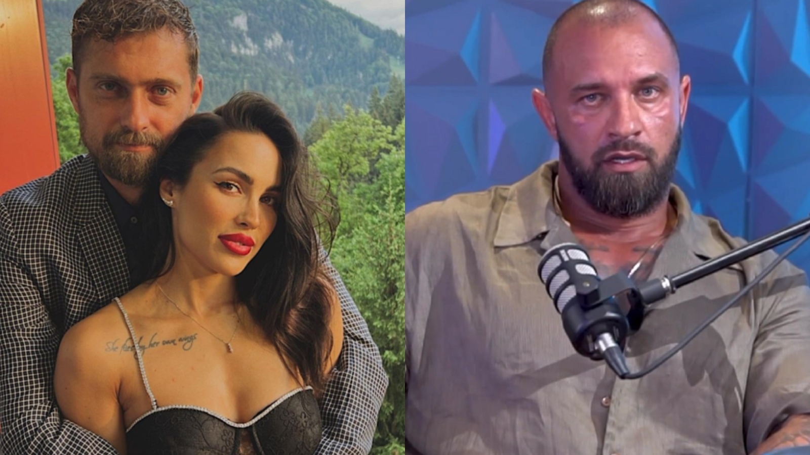 Prima reacție a lui Alex Bodi, după ce a fost șifonat de Gabi Tamaș! S-a legat de Ioana, soția ex-fotbalistului: ”Fătălăilor”