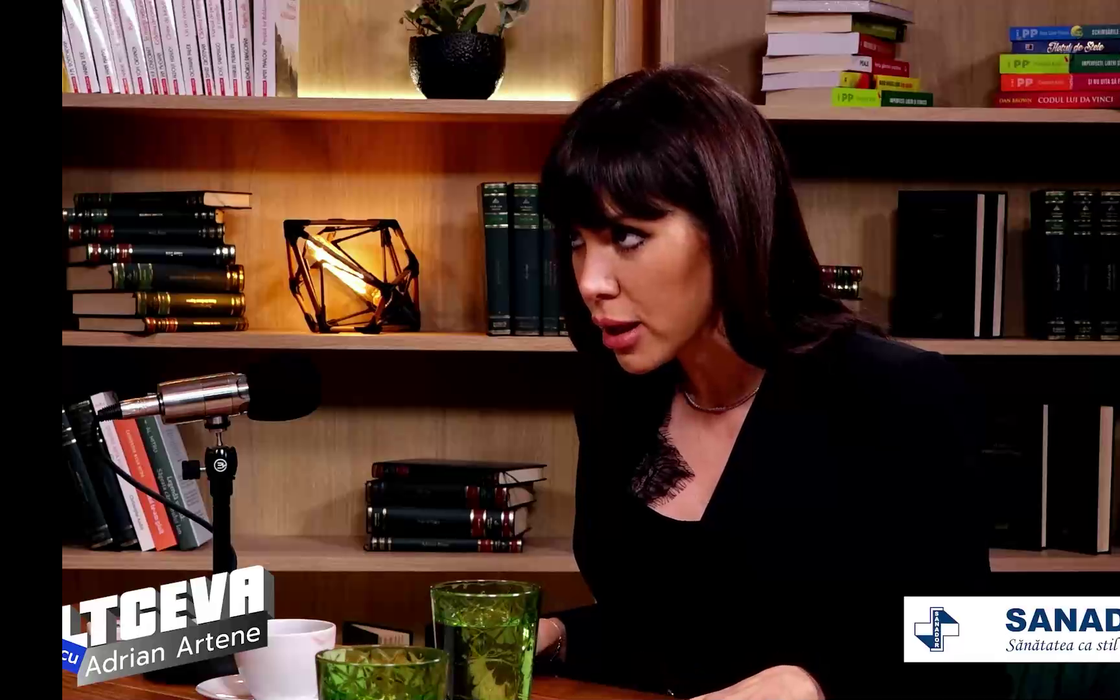 Denise Rifai este invitată în podcastul "ALTCEVA cu Adrian Artene", difuzat astăzi de la ora 19:00 (Foto: captură video)
