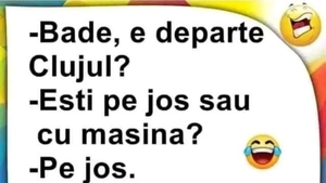 BANC | "Bade, e departe Clujul?"