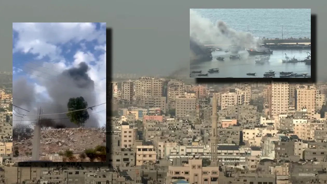 BREAKING! Israel a bombardat aeroporturile din orașele siriene Damasc și Alep! Condițiile puse liderilor Hamas pentru a debloca criza din Fâșia Gaza