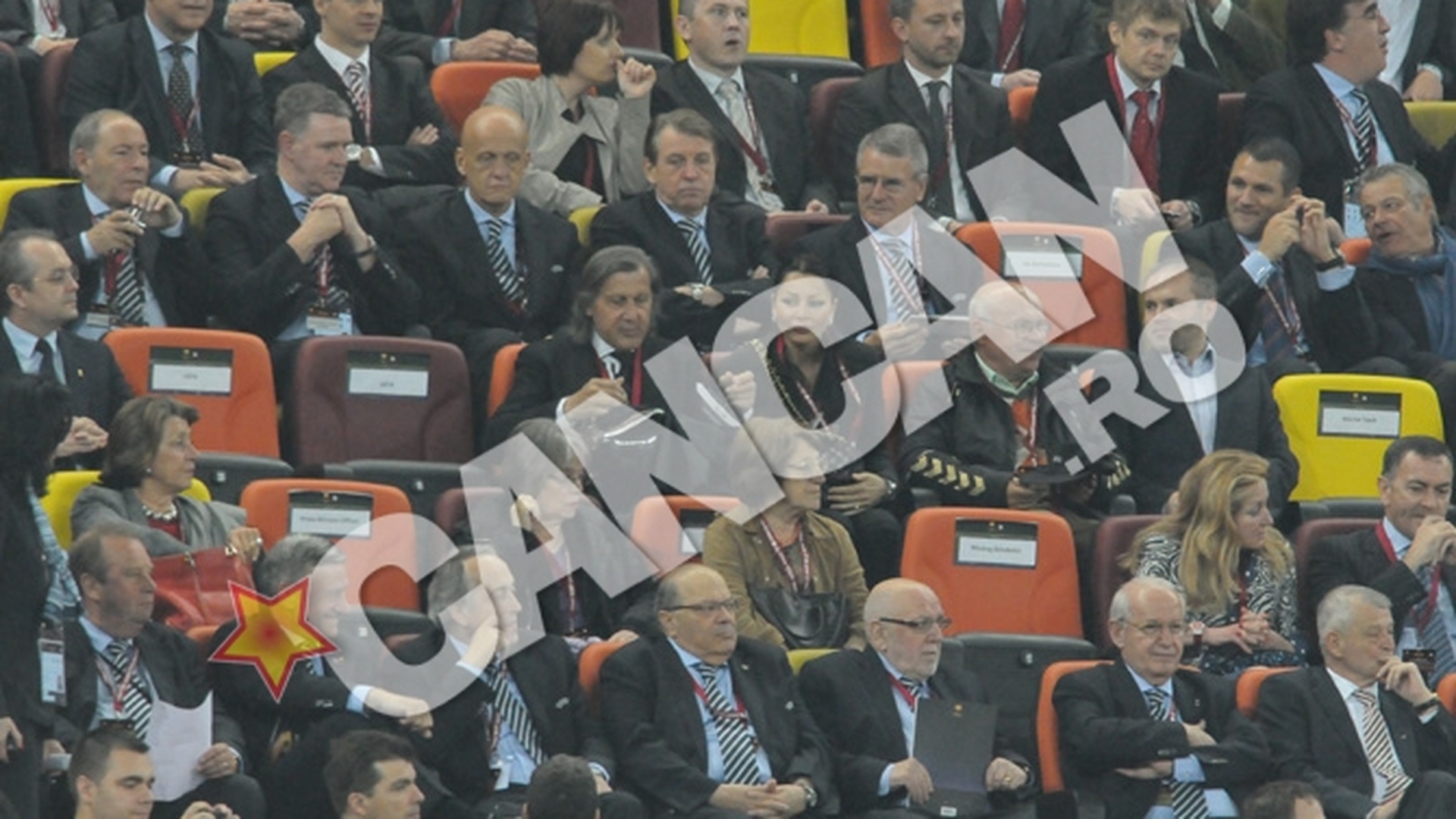Invazie de VIP-uri la National Arena! Ilie Nastase, Pierluigi Collina sau Tudor Chirila au asistat la finala Europa League!