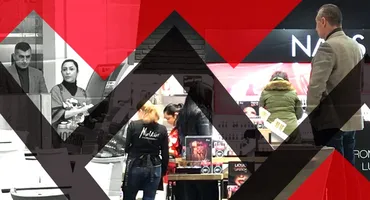 Andra, cu bodyguardul la shopping!