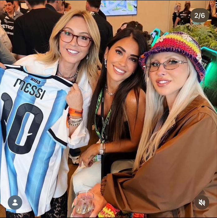 Anastasia Soare, apariție alături de Lionel Messi la Formula 1. Românca a povestit momentul emoționant