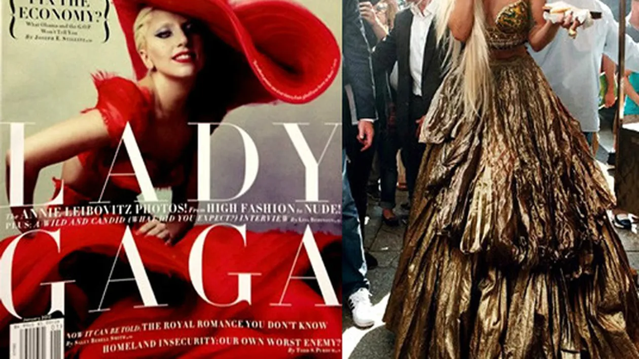 Exact ce mai lipsea! Lady GaGa, pentru prima oara dezbracata complet intr-un pictorial! Vezi imaginea incendiara!