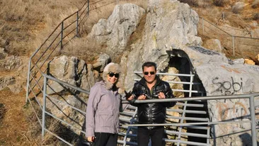 Luana Ibacka şi-a petrecut revelionul cu numerologul vedetelor, Anatol Basarab