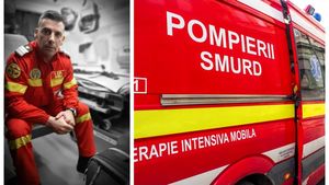 Povestea pompierului-erou care a salvat un copil de la înec de la distanță: „O să vă rog frumos să-l luați în brațe”