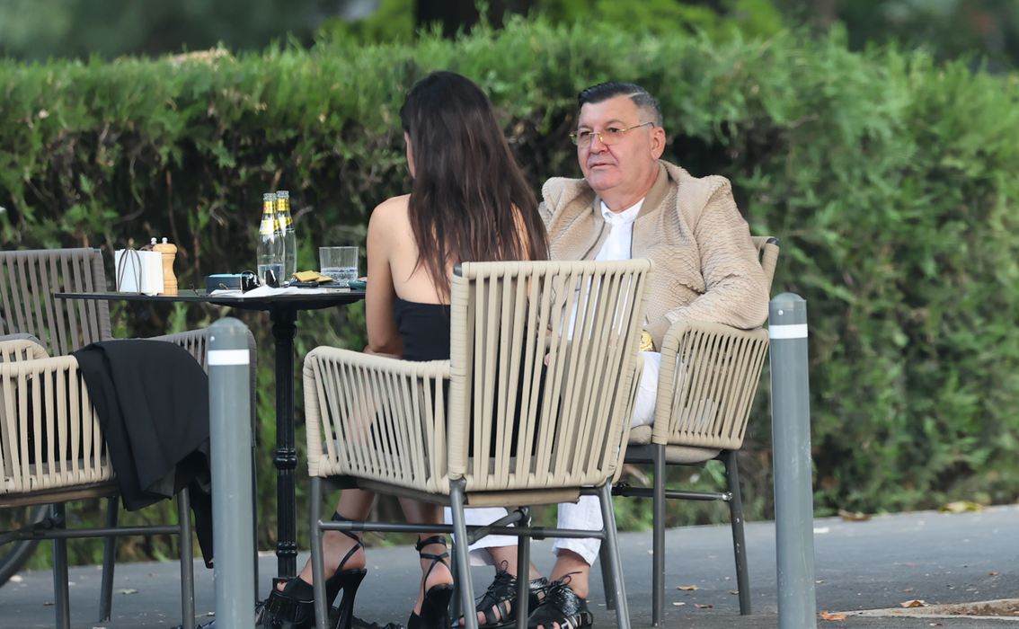 Dan Nicorescu, într-un moment de relaxare