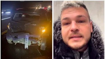 Răzvan Botezatu, implicat într-un grav accident rutier! Mașina în care se afla a fost făcută praf: „Nu am știut ce se întâmplă”