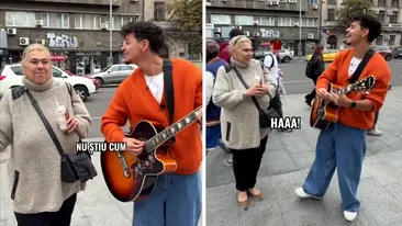 Ioana Tufaru a dat de Emilian pe stradă și s-au pus pe cântat! Ce voce are fiica Andei Călugăreanu