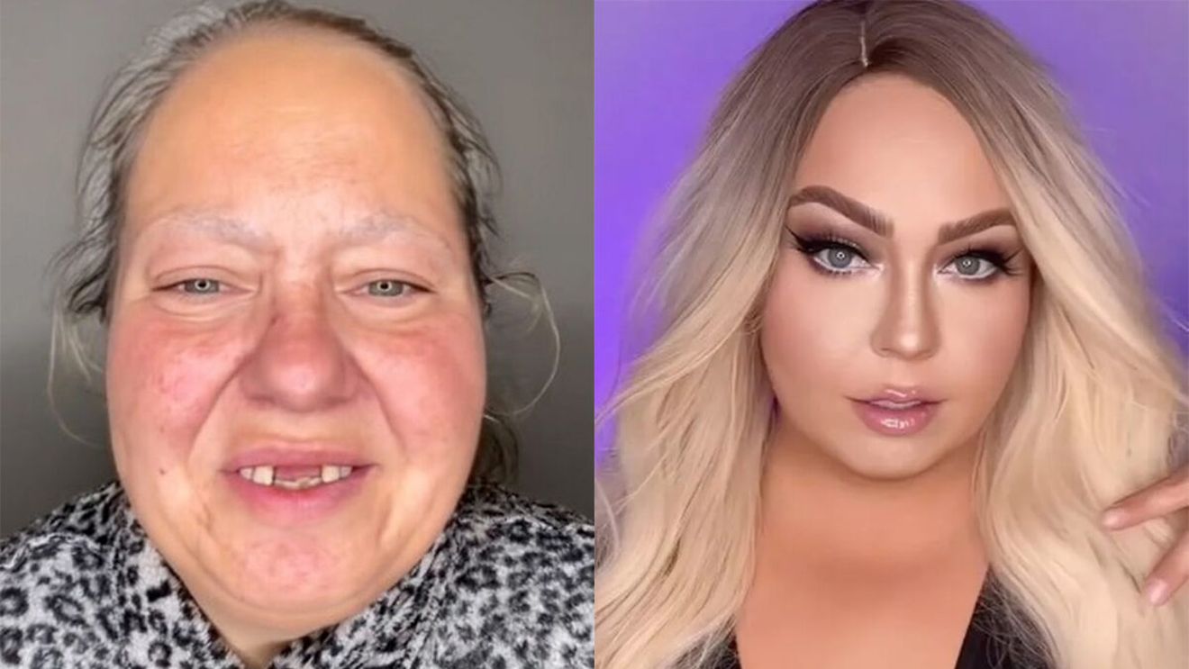 Cele două femei din imagine sunt, de fapt, una și aceeași persoană, în decurs de doar o oră. Ce s-a întâmplat în cele 60 de minute, de fapt