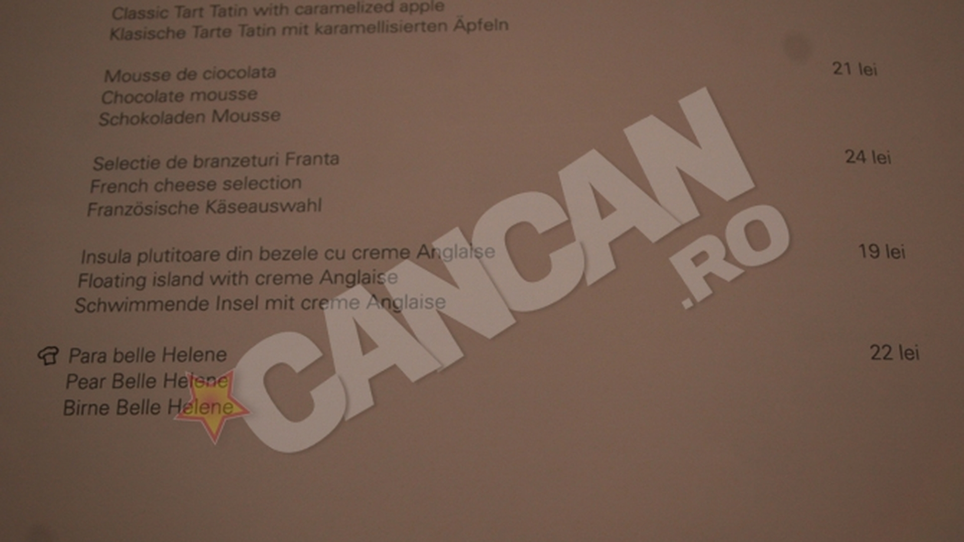 Raluca Turcan mananca pere fierte in vin