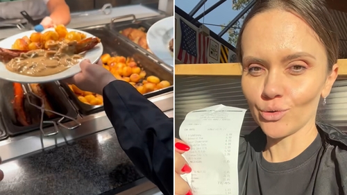 Câți bani au plătit Mădălin Ionescu și Cristina Șișcanu pentru un cârnat, o chiftea și cartofi prăjiți, la "împinge tava" în Germania
