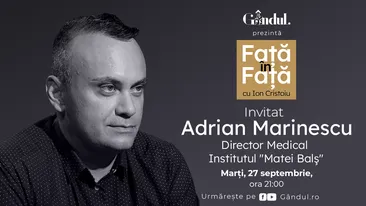 ‘’Față în față cu Ion Cristoiu’’ începe marți, 27 septembrie, de la ora 21.00