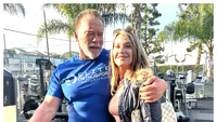 Nadia Comăneci, antrenoare personală pentru Arnold Schwarzenegger. Cum au fost surprinși cei doi