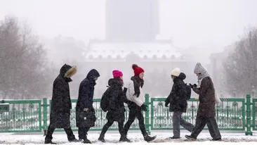 Vortexul polar aduce o lună decembrie cum n-am mai avut demult! Se întoarce iarna adevărată