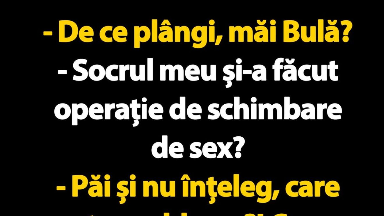 BANC BULA | "De ce plângi, măi Bulă"