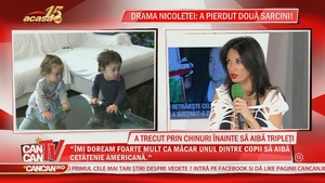 Nicoleta Luciu şochează: "În timpul sarcinii, am avut momente când mă gândeam să mă arunc de la etaj"