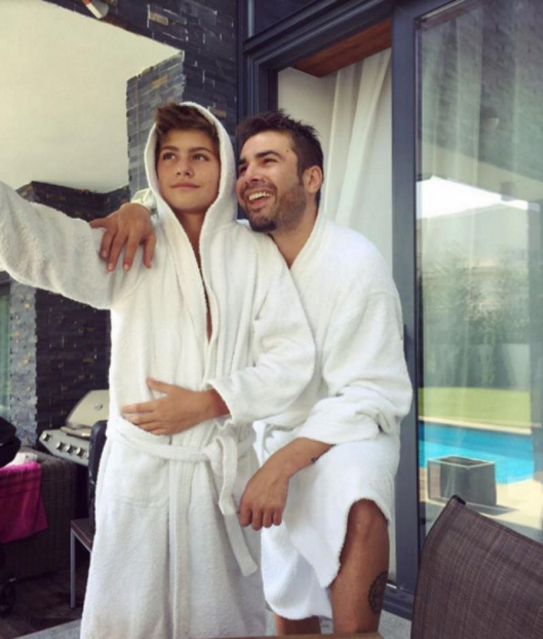 Fiul cel mare al lui Adrian Mutu, gest indecent în mediul online