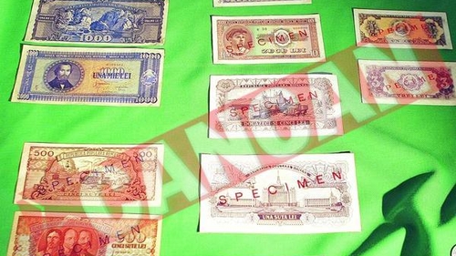 Expozitie de bancnote si monede exclusive