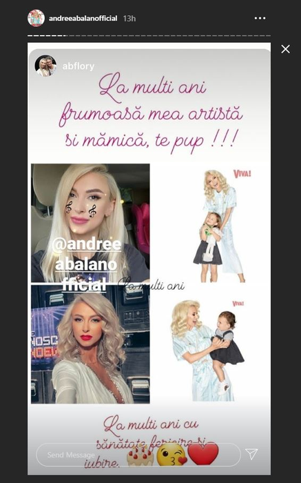 Andreea Bălan, răsfățată cu multe surprize de ziua ei! A publicat o poză de album cu bărbatul care ocupă un loc special în inima sa: