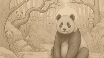 Test de perspicacitate | Câți ursuleți panda sunt, în total, în această poză?