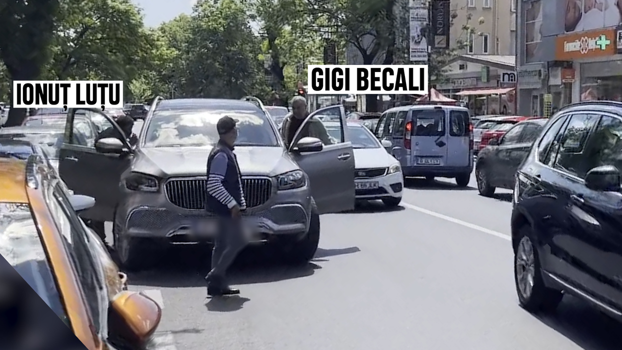 Gigi Becali, la volanul Maybach-ului de 220 mii € după ce a rămas fără permis. În prezent, circulă cu dovadă