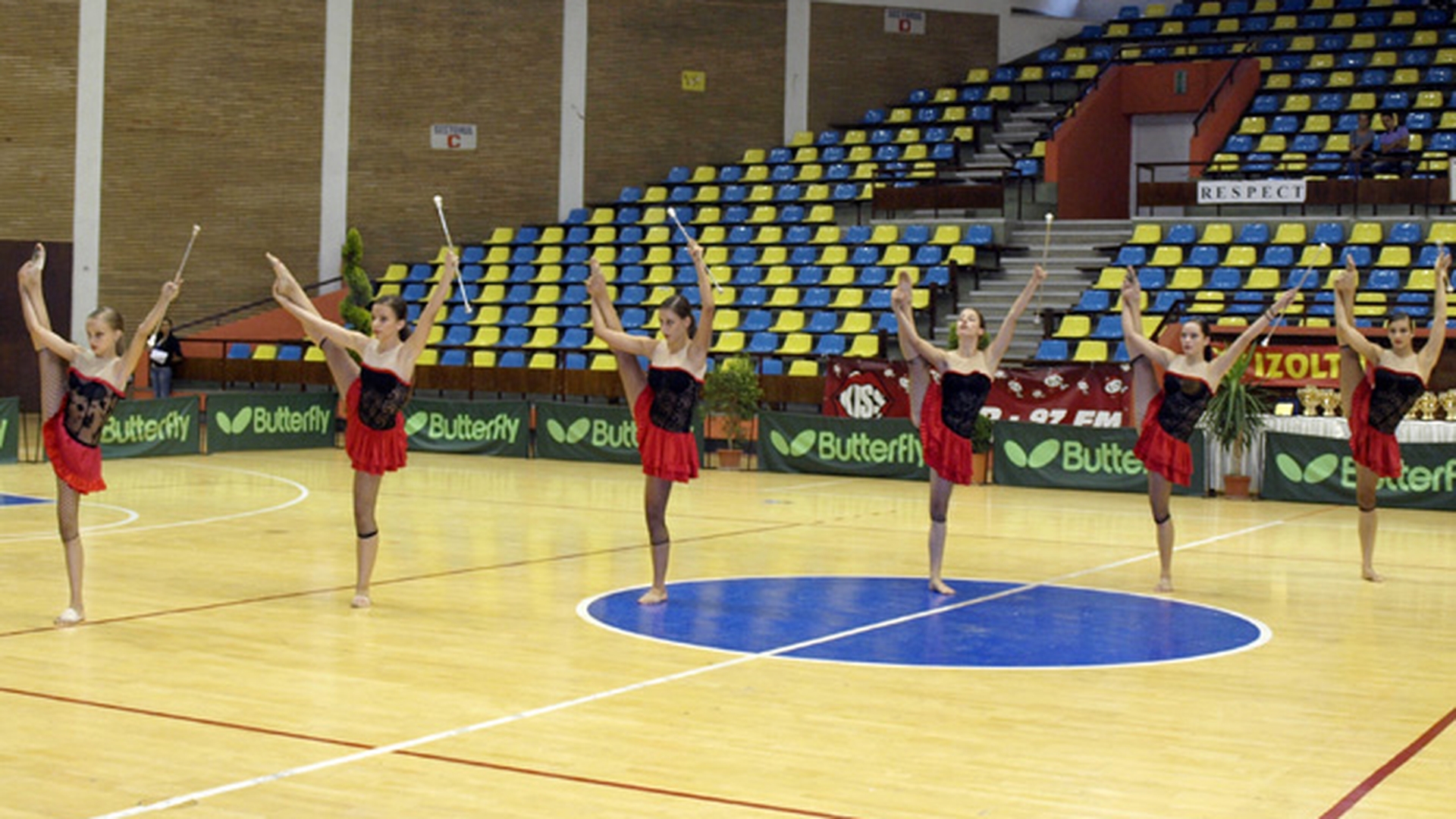 Campionat national de majorete la Arad
