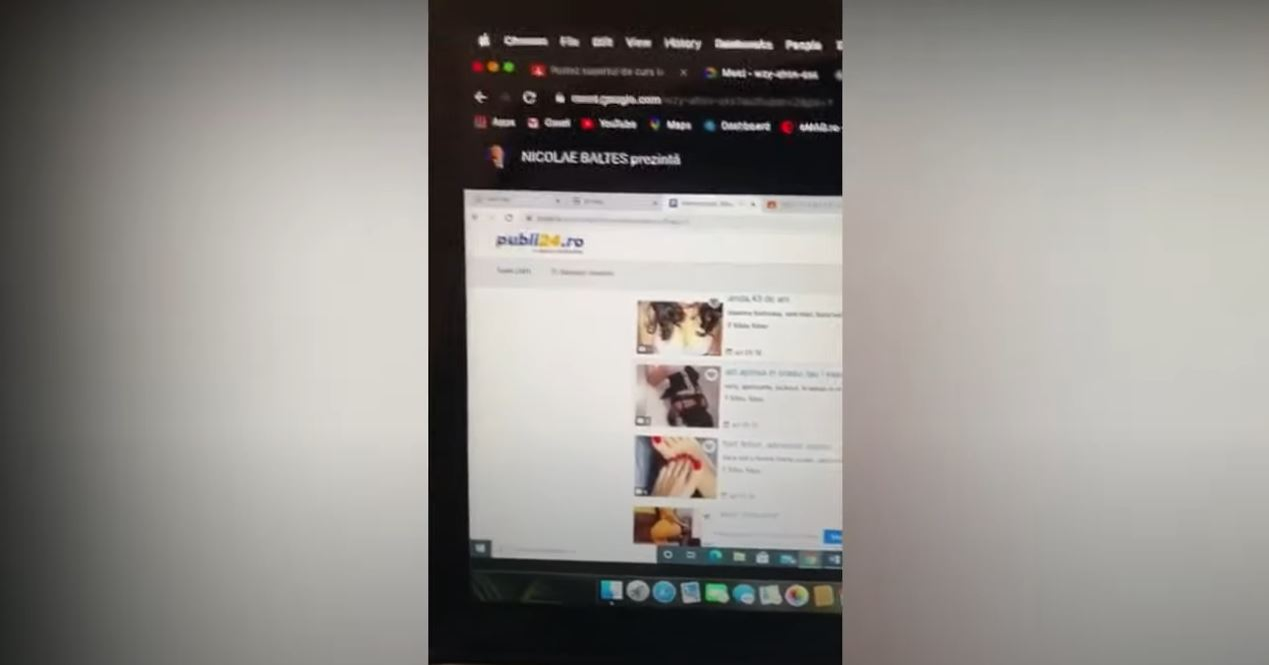 Profesor universitar din Sibiu, filmat de studenţi în timp ce naviga pe site-uri erotice: “Voi formula plângere penală” | FOTO & VIDEO