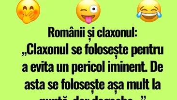 BANC | Românii și claxonul