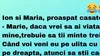 BANC | Ion și Maria, proaspăt căsătoriți